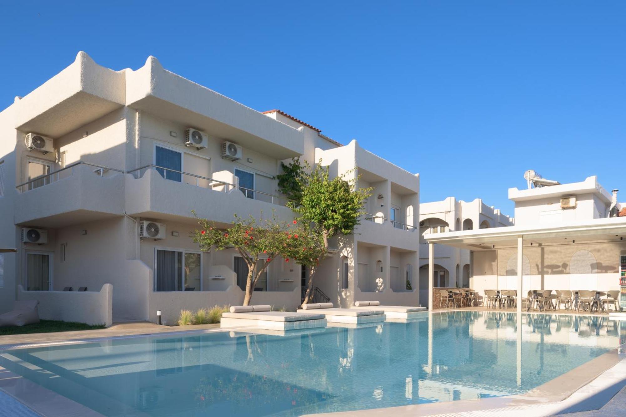 Apollo Plakias Aparthotel Bagian luar foto